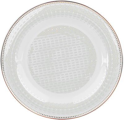 Alsaif Gallery Porcelain Dinner Set, 166 Pieces, Gold-White Rim product image 21
