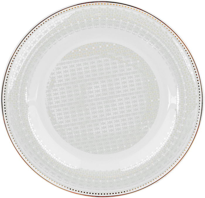 Alsaif Gallery Porcelain Dinner Set, 166 Pieces, Gold-White Rim product image 21