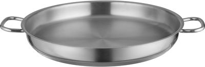 Korkmaz Stainless Steel Frying Pan, 32 cm, with Handles - Silver product image 2