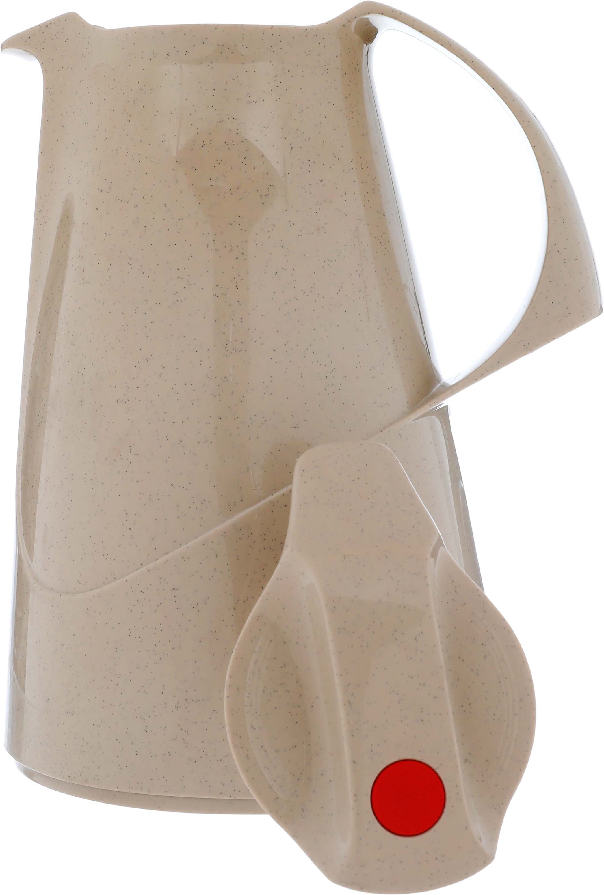 Rotpont glass thermos, 1 liter, plastic outer shell - brown product image 3
