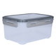 حافظة طعام بلاستيك بغطاء السيف غاليري، 2 لتر، 21×15×10 سم، مستطيل - رمادي product image 3