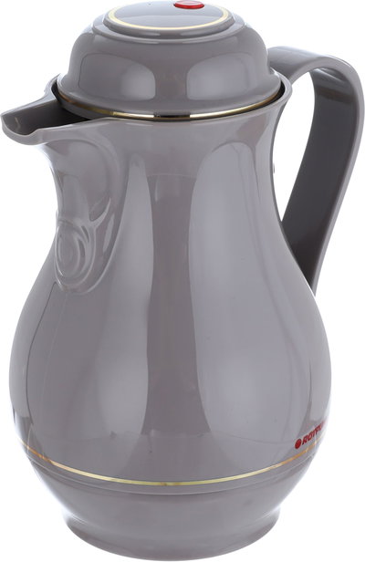 Rotpont Thermos, 500 ml, plastic outer shell, glass inner shell, plastic outer shell - gray product image 4