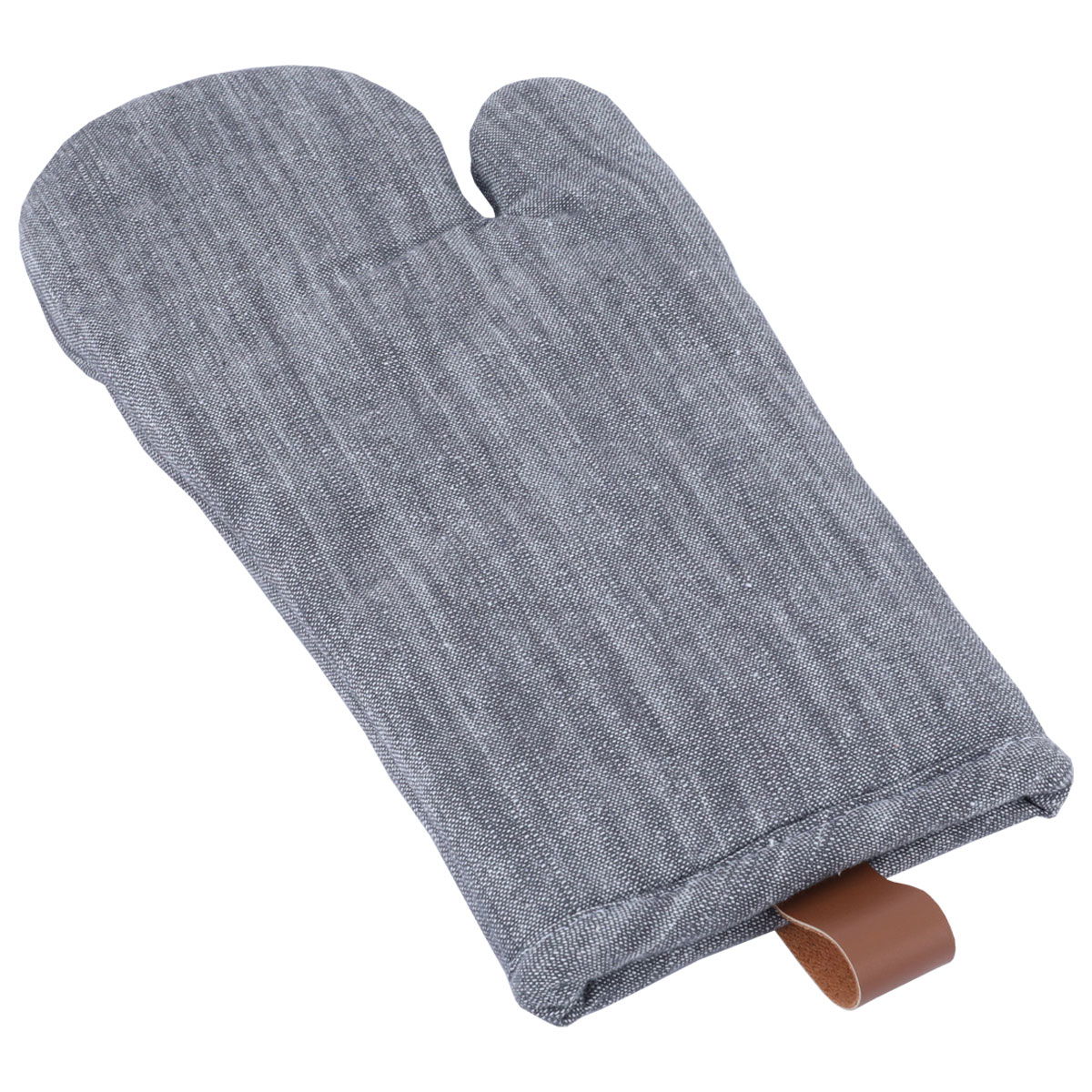 Apron + gloves set, Alsaif Gallery fabric, two pieces - grey product image 2
