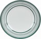 طقم تقديم سفرة بورسلان السيف غاليري، 16 قطعة، نقوش هندسية - أبيض اخضر product image 5