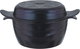طقم قدور جرانيت نيوكلاين، 10 قطع، غطاء زجاج - ازرق غامق product image 9