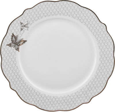 طقم سفرة فلورا بورسلان السيف غاليري، 65 قطعة - أبيض product image 19