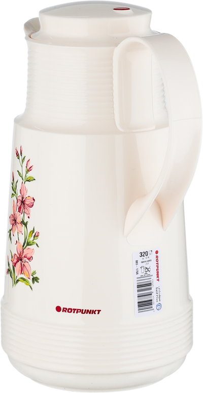 ترمس روتبونت، 1 لتر، حافظة داخلية زجاج، هيكل خارجي بلاستيك - كريمي product image 3