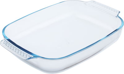 طقم صينية طهي زجاج بايركس، 2 قطعة - شفاف product image 2