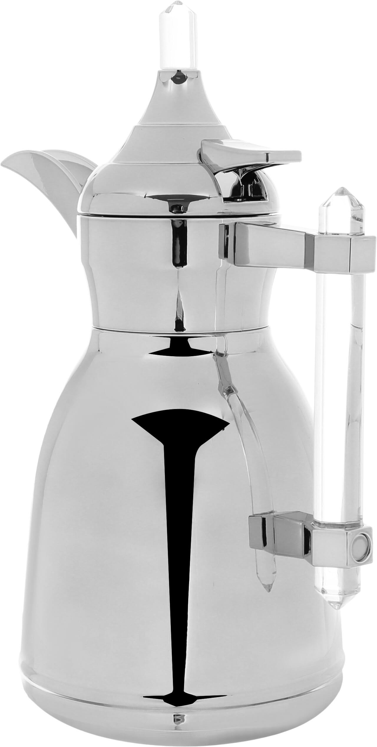 Al Saif Gallery Shahd Steel Dallah, 0.35 liter - Silver product image 3