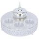Al Saif Gallery Deluxe Steel Hospitality Set, 5 Pieces - Silver product image 1