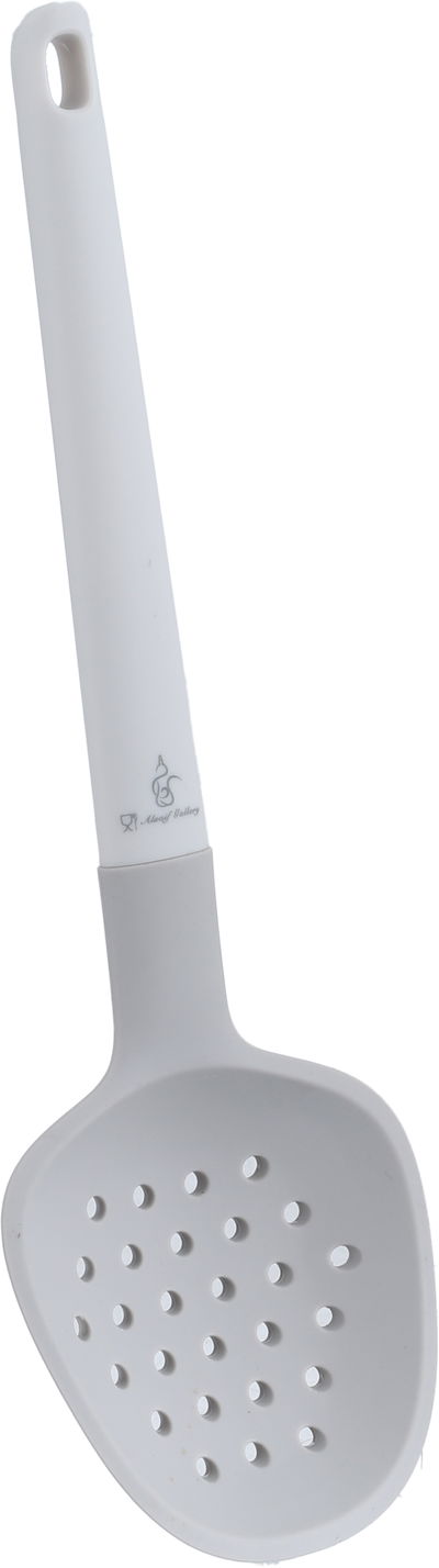 ملعقة تقليب طعام سيليكون السيف غاليري، 33×10 سم - رمادي فاتح product image 2