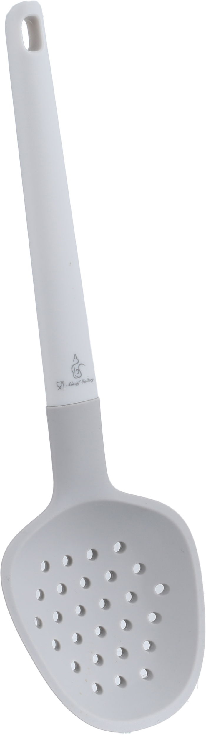 ملعقة تقليب طعام سيليكون السيف غاليري، 33×10 سم - رمادي فاتح product image 2