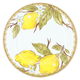 Steel Al Saif Gallery serving plate, 20 cm, lemon pattern - colorful product image 2