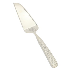 Al Saif Gallery Steel Cake Serving Set, 2 Pieces - gold Silver product image 2