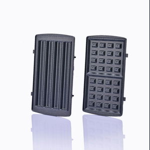سخان ساندويتش 3×1 إديسون، 750 واط، 3 ألواح، JS-803A - أسود فضي product image 5