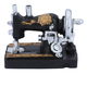 Steel Al Saif Gallery masterpiece table, sewing machine - black product image 1