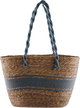 Al Saif Gallery Wicker Bag, 47x17x30 cm - Beige Blue product image 2