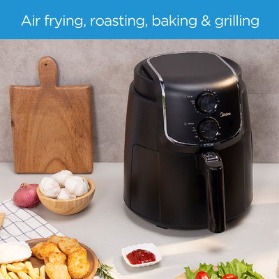 Midea Air Fryer, 1500 Watt, 4.76 Liters - Black product image 9