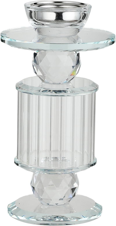 مبخرة زجاج السيف غاليري، 9.5x9.5x28.5 سم - شفاف product image 2