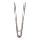 Al Saif Gallery Steel Tweezers, 30 X 4 Cm, With Silicone Handle - Silver product image 2