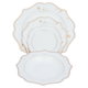 طقم سفرة بورسلان السيف غاليري، 166 قطعة - أبيض product image 5