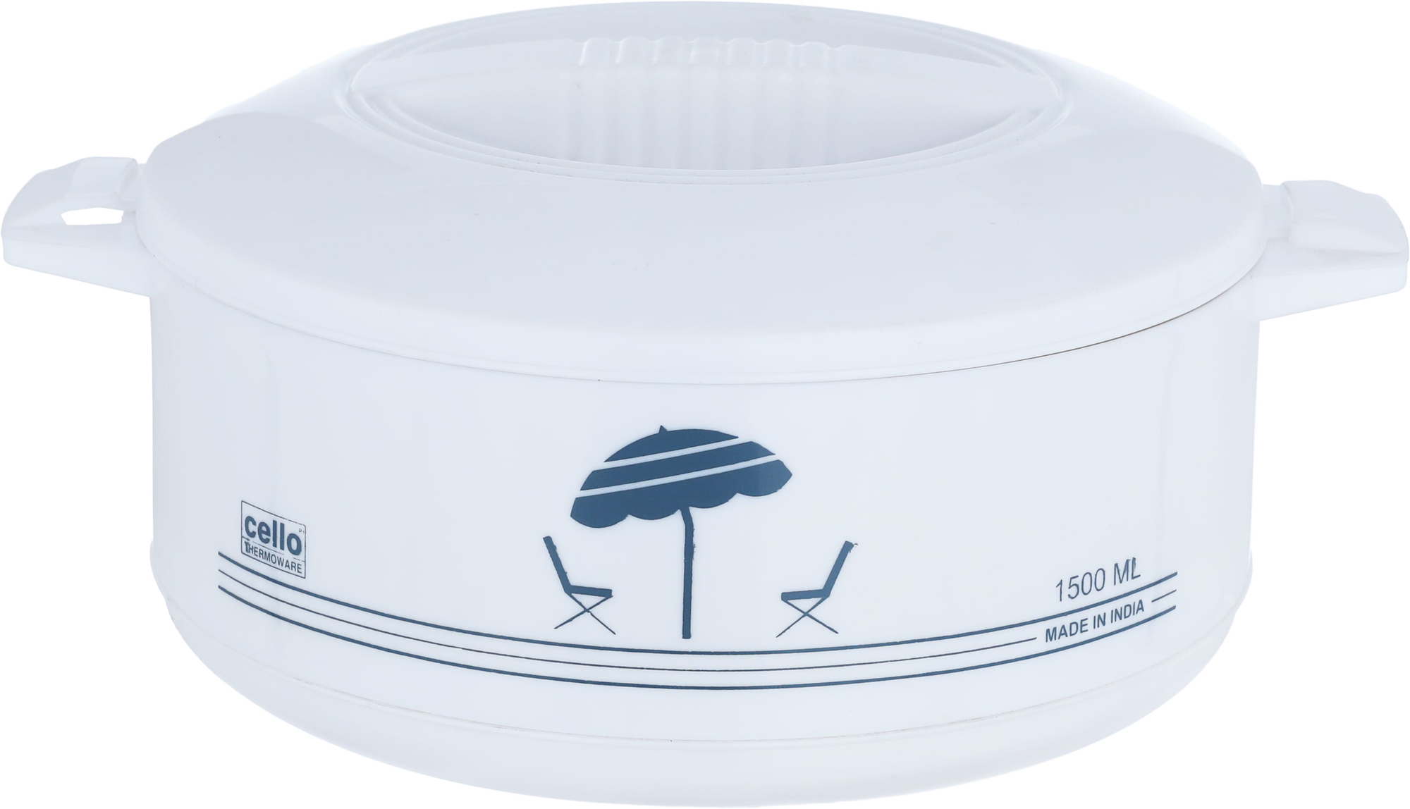 حافظة طعام استيل تشيلو، 2 لتر - ابيض product image