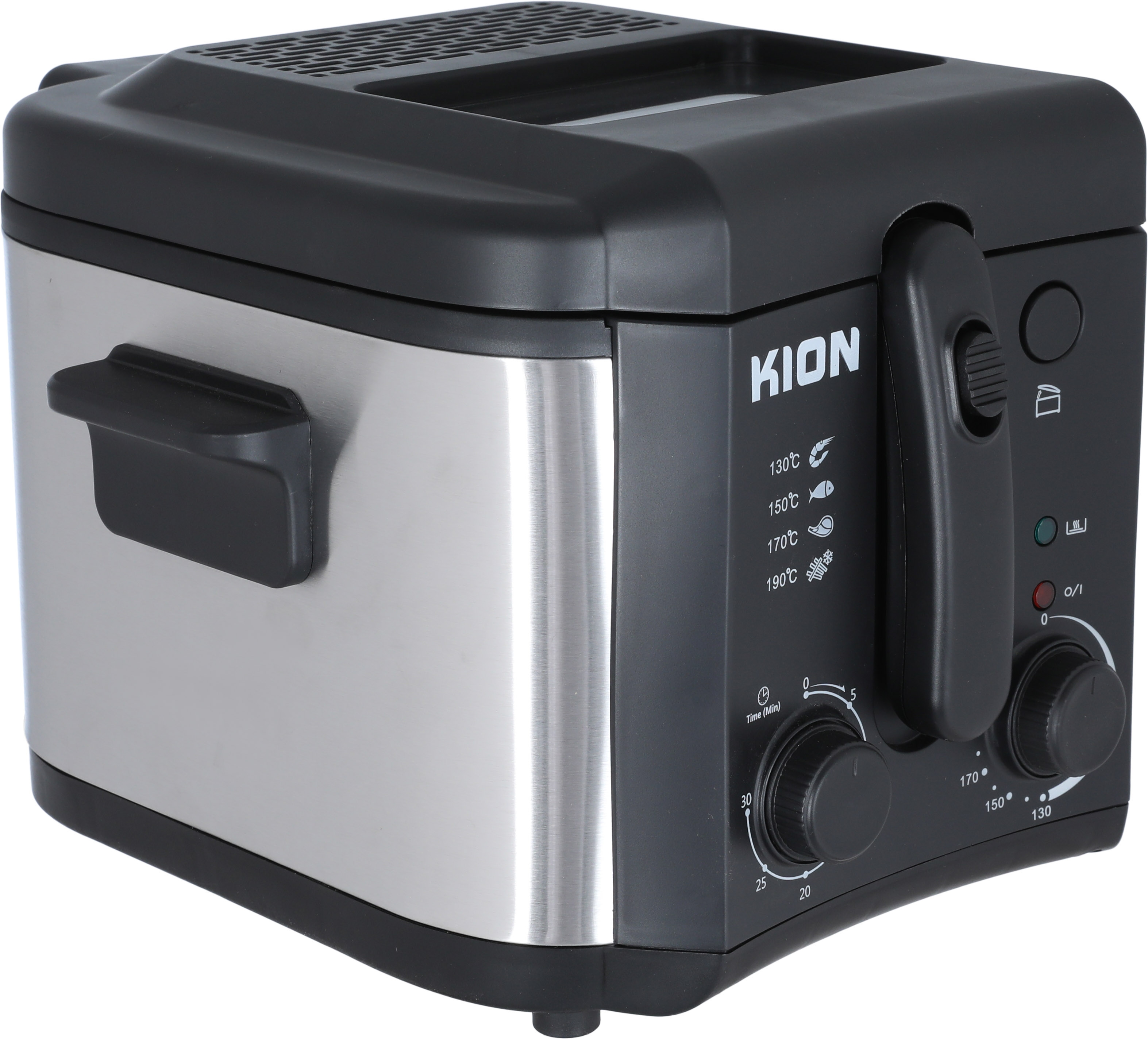 Keon Tefal Electric Oil Fryer, 1600-1850 Watt, 2.5 Liters - Black Silver product image 3