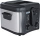قلاية زيت كهربائية كيون، 1450-1600 واط، 2.5 لتر، FDF2516MS00 - اسود فضي product image 3