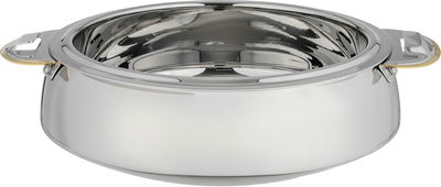 حافظة طعام ستانلس استيل بوهارا، 3 لتر - فضي ذهبي product image 2