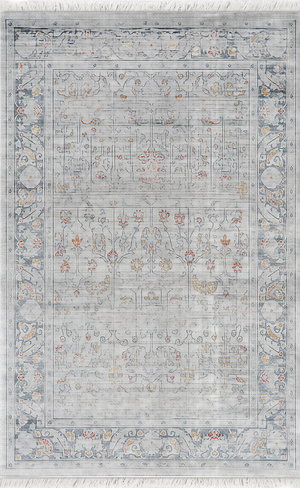 سجاد ايثار بوليستر بولي بروبيلين القفاري، 1×3 متر - رمادي product image