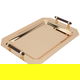 طقم طوفرية أستيل السيف غاليري، 2 تمرية، غطاء، يد خشبي، 3 قطع - ذهبي product image 2