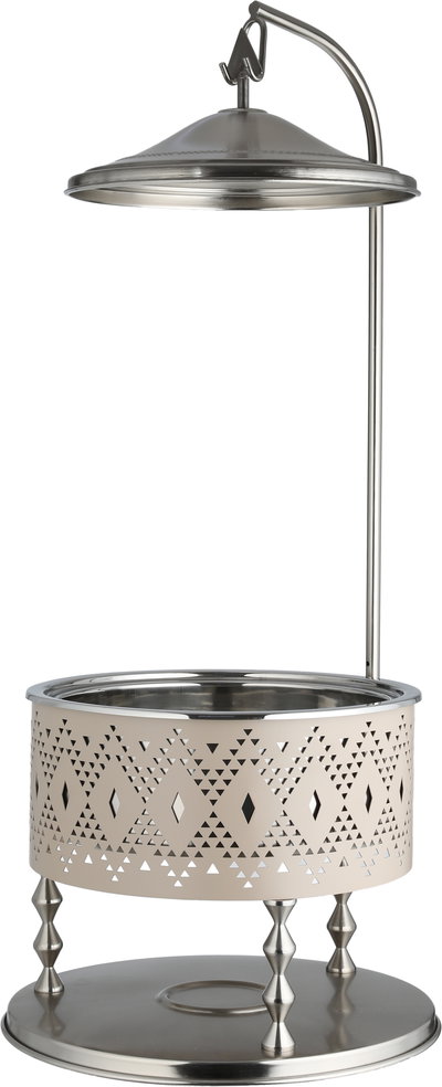 سخان طعام هندي ستانلس استيل السيف غاليري، 3 لتر، قاعدة، معلاق - فضي بيج product image 3