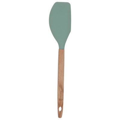 ملعقة سيليكون السيف غاليري، بيد خشبي - أخضر product image 2