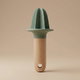 Al Saif Gallery Silicone Lemon Juicer, with Wooden Handle - Green product image 1