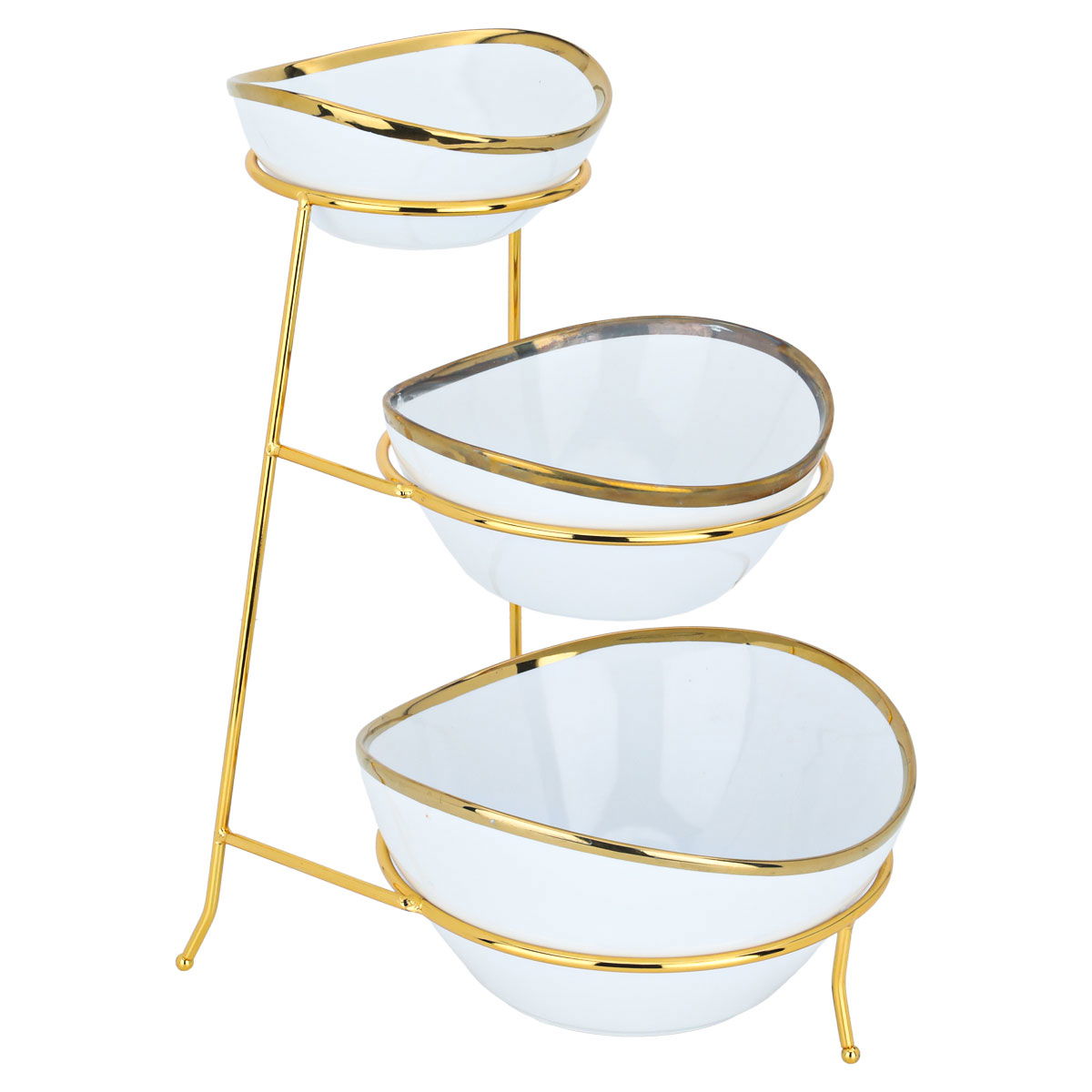 Al Saif Gallery Steel Hanger, 3 Boxes - Gold product image