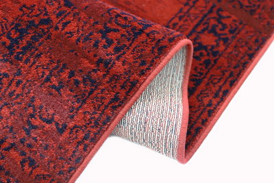 سجاده سوبر تيما شكل مستطيل، 1.50×2.30 سم، صنع آلياً - احمر product image 2