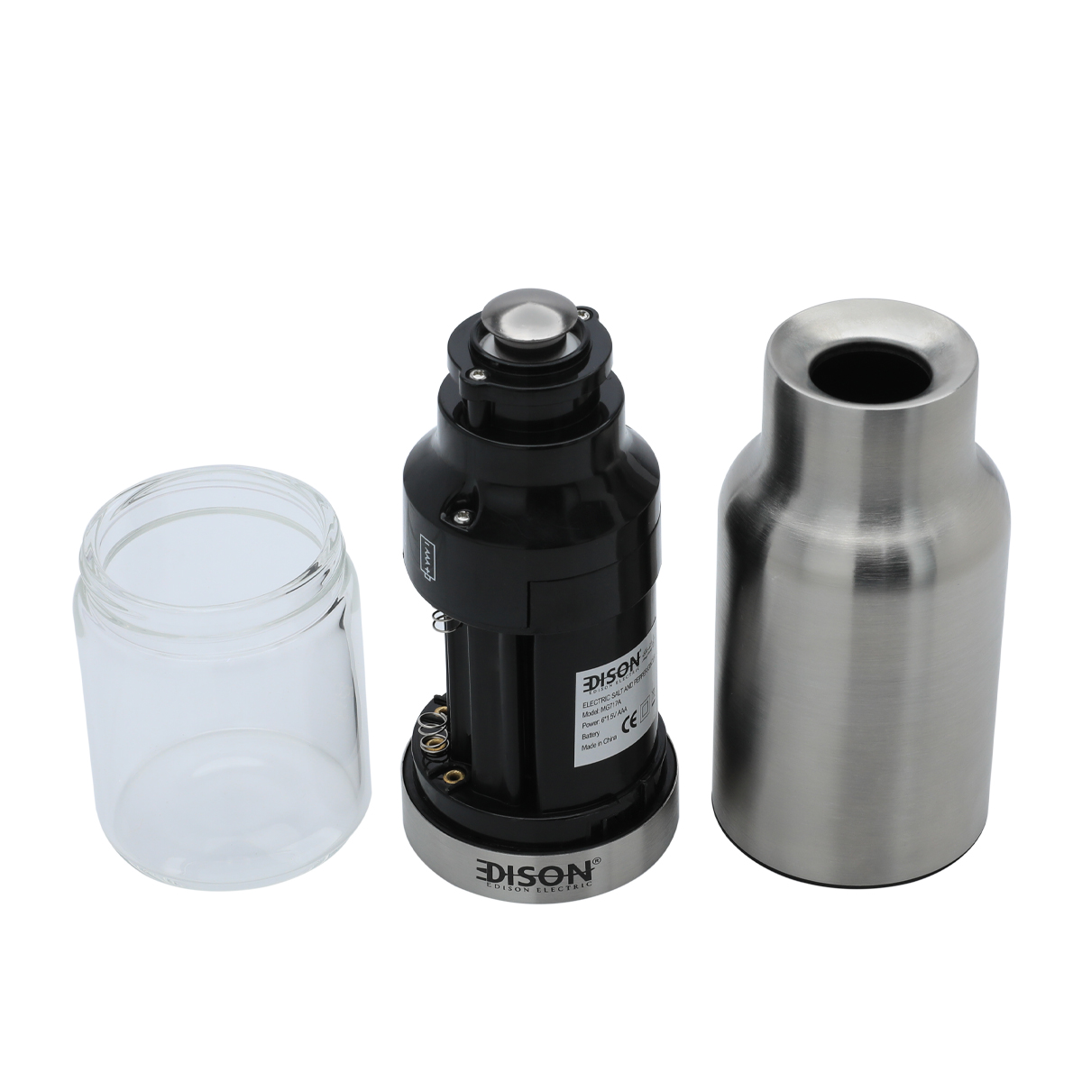 Edison Mg717A Electric Spice Grinder Steel, 3.6 Watt, 0.06 Liter, Battery - Silver product image 4