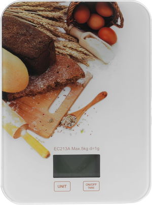 ميزان مطبخ إلكتروني السيف غاليري، 5 كيلو - أزرق فاتح product image