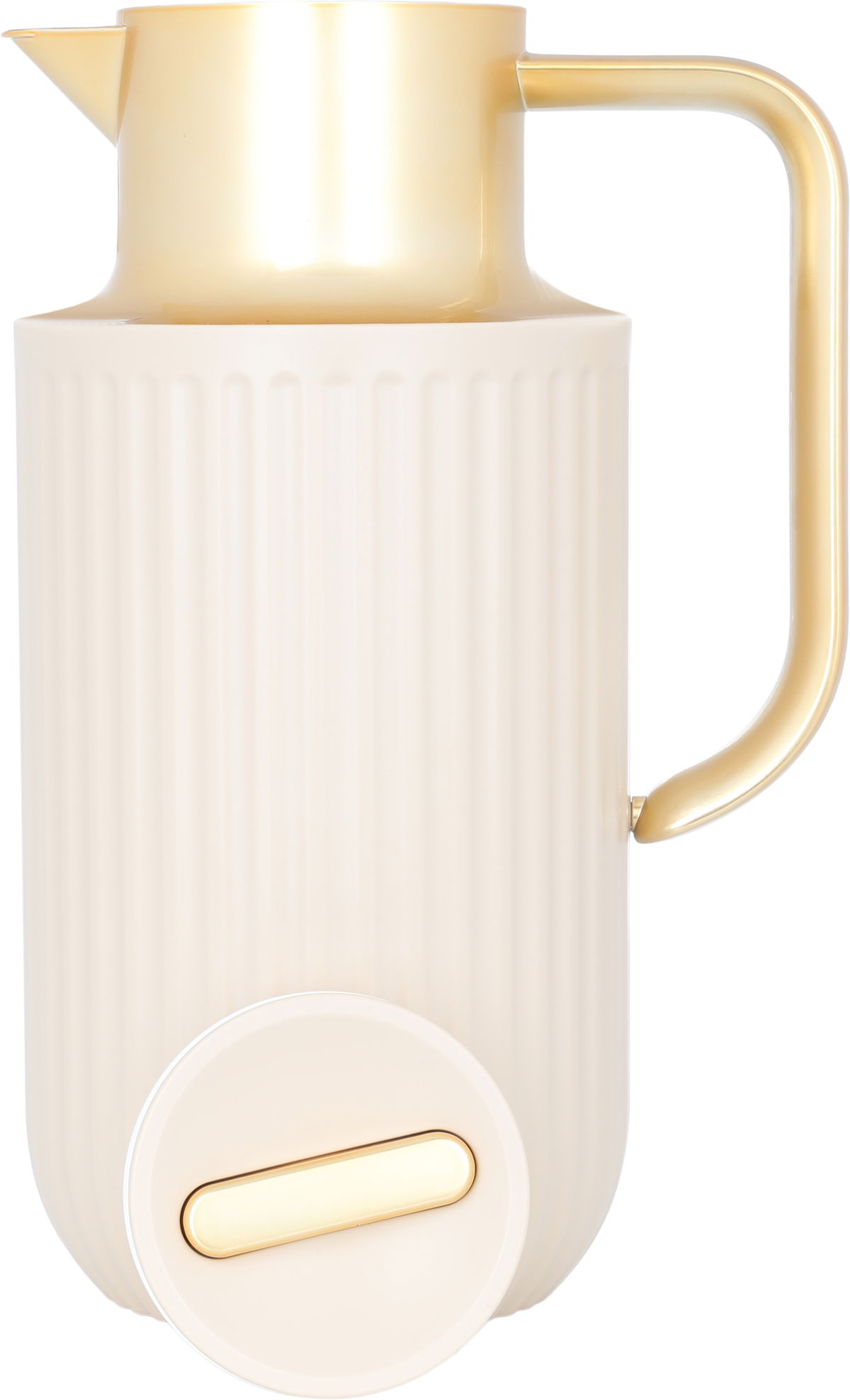 Everest Laura Thermos, 1.6 litres, thermal glass inner shell, plastic outer shell - beige product image 3