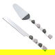 Al Saif Gallery Steel Serving Spoons Set, 2 Pieces - Silver product image 1