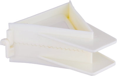 طقم قوالب سمبوسة بلاستيك سمارت كوك، 3 قطع - أبيض product image 4
