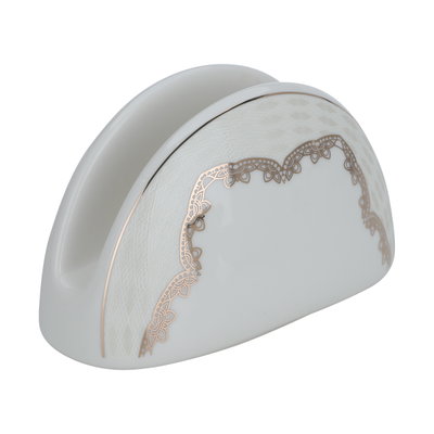 طقم سفرة بورسلان السيف غاليري، 65 قطعة، منقوش أسود - أبيض product image 5