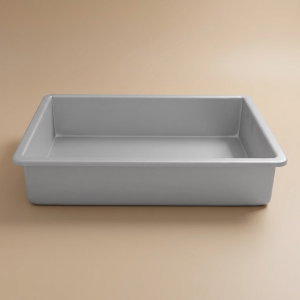 صينية كيك المونيوم السيف غاليري، 33x22x7.6 سم - فضي product image