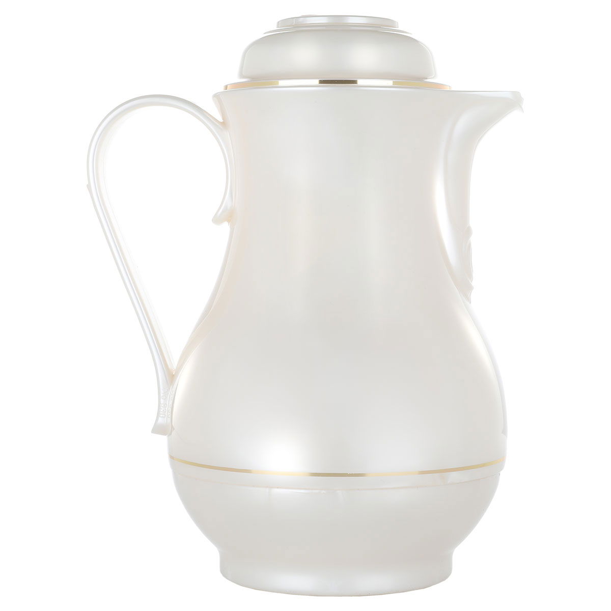 Rotpont thermos, 1.2 liters, glass inner container, plastic outer shell - off white product image 1