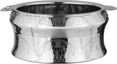 Al Saif Gallery Abeer Stainless Steel Food Container, 7.5 Liters, 30 cm - Silver product image 2