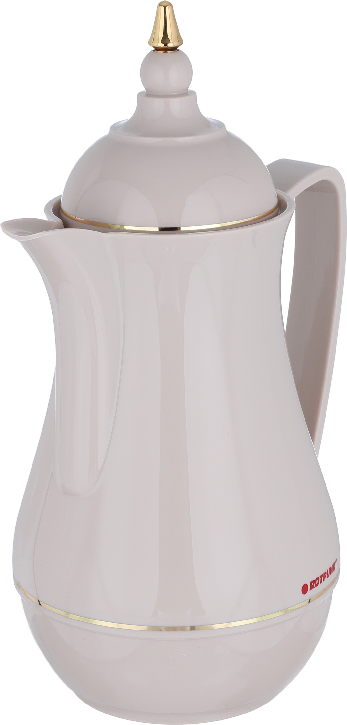 Rotpont thermos, 500 ml, glass inner container, plastic outer shell - cream product image 3