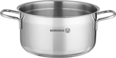 طقم قدور ستانلس استيل كوركماز الفا، 14 قطعة - فضي product image 4