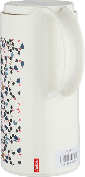 ترمس الماني هليوز، 1 لتر،حافظة داخلية زجاج - متعدد الألوان product image 2