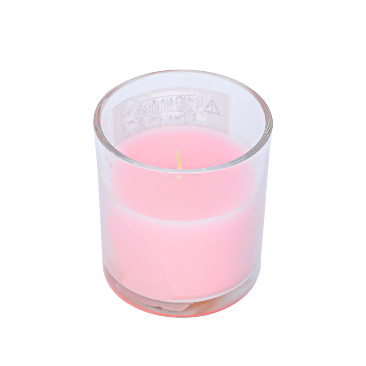 شمع صغير معطر برائحة الروز غاردن رواد العائلة، 5 سم - وردي product image 1