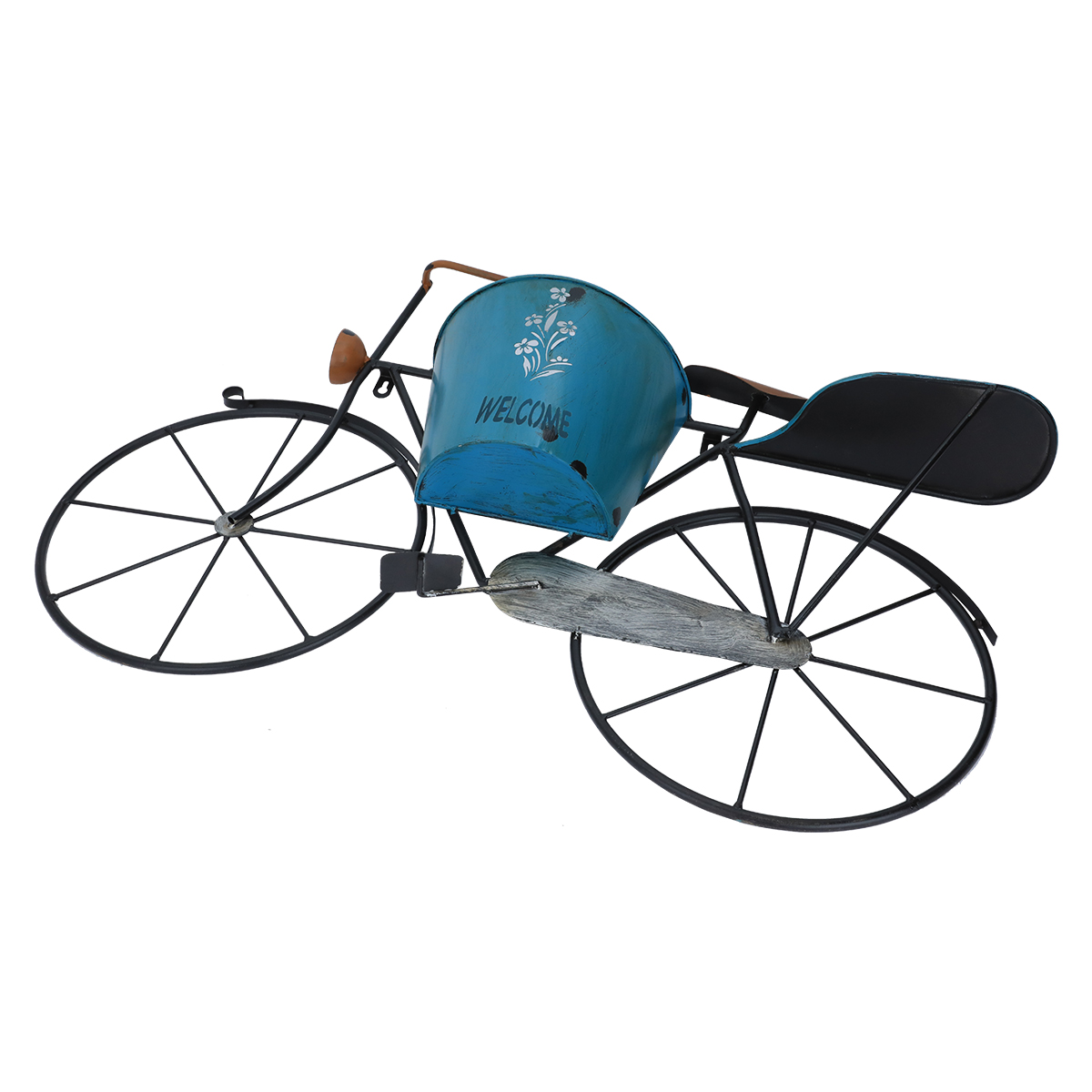 Rwad Alailah Iron Bike Shape Wall Masterpiece, 73X47 Cm - Multicolor product image 3